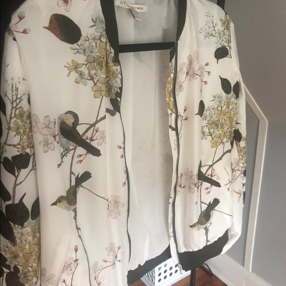 Zara light bomber jacket